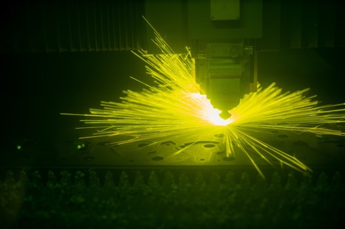 Laser cutting process